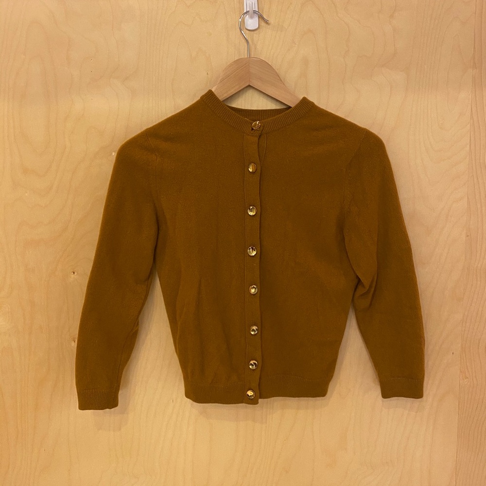 Vintage cashmere cardigan